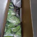 Artificial Fiddle Leaf Fig Tree 6FT - Large Fake Tree with White Planter, Tall Faux Ficus Lyrata Tree Floor Plants for Indoor Home Decor Office Living Room Housewarming Gift, 1Pack