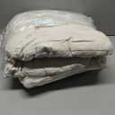 JAMPAYANG Chair Cushion, 4 Pack Chair Cushions for Dining Chairs, Chair Pads and Mat with Ties for Indoor Kitchen Seat and Desk (4 Count - 17 x 16 in, Beige)