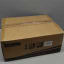 10L0L Golf Cart Enclosure Fit for 2 Passengers EZGO TXT RXV,600D Waterproof Snowproof Golf Buggy Keep Warm Cover, 2 Door Zippers 4-Side Clear Window and 4 Windproof Hooks Golf Cart Rain Cover, Black