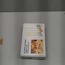 FREEPOWER Set of 6 Flameless Window Taper Candles with 6PCS Black Base, Battery Operated FlickeringTaper Candle with Remote and 4H/6H Timer,for Christmas Home Wedding Decor..