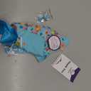 cyeollo Dog Birthday Dress, Soft Tulle Dog Dresses for Dogs Girl, Pullover Dogs Clothes with Bowknot, Pet Birthday Party Outfit, Holiday Pet Apparel, Blue M