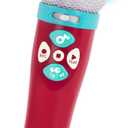 Battat  Toy Karaoke Mic  Light-Up & Voicechanging Microphone  Record & Playback  Sing-Along With Bluetooth  3 Years +  Musical Light Show Microphone