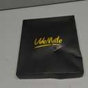 WEMATE Diary with Lock, A5 PU Leather Journal with Lock 240 Pages, Vintage Locks Journal Password Notebook with Pen, Locks Diary Planner Organizer for Men and Women, 8.6x5.8in Black