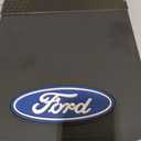 Plasticolor 000539R01 Ford Oval Logo Easy Fit Mud Guard 11"x19" - Set of 2 , Black
