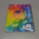 HARDCOVER 2026 Planner, 8.5"x11": 14 Months (November 2025 - December 2026), Daily Weekly Monthly Planner, Yearly Agenda, Bookmark, Pocket Folder and Sticky Note Set (Rainbow Petals)