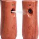 Automatic Air Freshener Spray Dispenser: Automatic Spray Dispenser with Elegant Wood Design for Commercial or Home Use (2-Pack), Battery Powered Free Standing or Wall Air freshener, Three Time Release