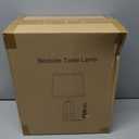 GyroVu 3 Color Temperature Adjustable Table Lamp, Ceramic Lamp Set of 2, Bedside Lamps with Rotary Swtich, Nightstand Lamp for Living Room Bedroom Office, Bulbs Included-Pink