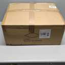 Muddy Mat Blue Bell 8x10 Washable Area Rugs for Living Room, Bedroom & Dining Room  Modern Soft Low Pile Non Slip Carpet  Pet Friendly Waterproof Foldable Rugs for Home