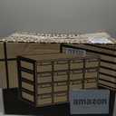 Arteza 16 Drawer Organizer and Storage Cabinet  Clear Plastic, Stackable Drawers for Makeup, Crafts, Sewing, Office Supplies, Small Parts & Tools.