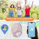 Waterproof Bracelet Compatible with AirTag for Kids (2 Pack), Protective Case GPS Tracker Holder for Child with Full Coverage Hidden Design, Soft Silicone Anti-Lost Wristband Cover for Toddler YPPW (Yellow Pink+ Pink White)