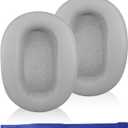 WH-CH710N Replacement Earpads Ear Cushions, Ear Pads for Sony WH-CH710N, WH-CH720N Headphones, Ear Cushions with Soft Protein Leather, Ear Comfort Memory Foam(Light Gray)
