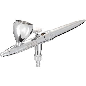 Harder & Steenbeck Airbrush ULTRA 2024 - German-Engineered Dual Action Painting Set with Gravity Feed - 0.45mm Self-Centering Nozzle - 5ml Paint Cup 120231, 1 Count
