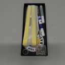 Nabalis Cheese Butterfly Knife Balisong Trainer, 6061 Aluminum, 420C Blade Material, Teflon-Coated, Public-Friendly Metal Trainer
