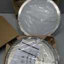 13inch LED Flush Mount Ceiling Light Fixture 5CCT Brushed Nickel