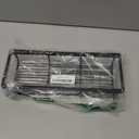 Moforoco Shower Caddy Shelf Organizer Rack, Self Adhesive Black Bathroom Shelves Basket, Home Farmhouse Wall Inside Organization and Storage Decor Rv Accessories, First Camper Apartment Essentials | Basket, Home Farmhouse, Decor, Rv Accessories, First Camper (Medium)