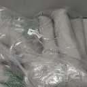 HOME DISTRICT Sliding Door Draft Stopper - Gray Glass Door Draft Blocker, Patio Under Door Draft Stopper, Noise Blocker Approx. 71" Long