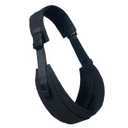 AUYEAZGO Toddler Carrier - Premium Cotton, Large Seat & Back Support, with Large Pocket, One Size Fits Most, Ideal for 6-48 Months (16-44 lbs), Black, Regular Fits Up to 4XL