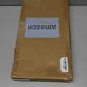 JUIOETURPine Wood Decorative Tray with Handle Rectangular Wooden Serving Tray for Breakfast in Bed,Coffee Table,Dining Table,or Kitchen - Perfect for Living Room,Bedroom,and Entryway Decor (Brown)