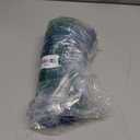 LYANER Women's Pleated Waist Collar V Neck Button Down Short Sleeve Mini Short Shirt Dress (X-Large, Teal Blue)