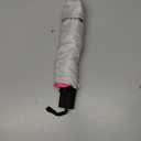 Travel umbrella multi-functional Fashion rainbow umbrella three folding long handle automatic windproof folding straight sunshade and rain blocking