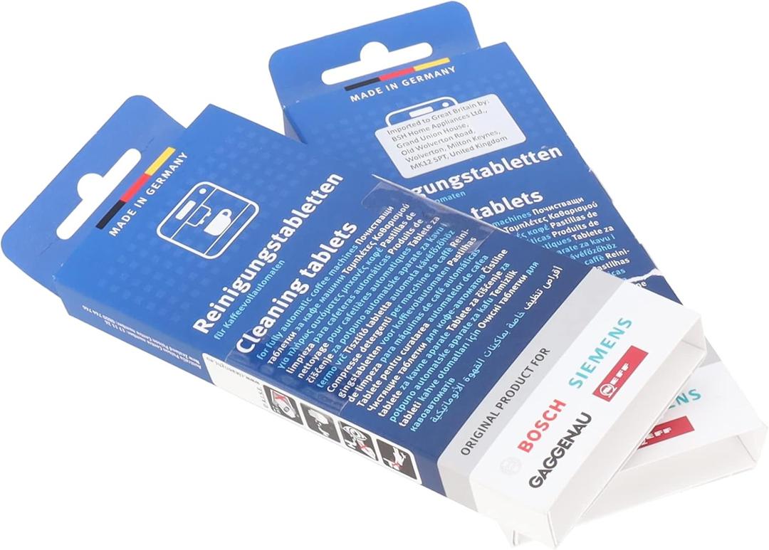 Cleaning Tablets, Pack of 20 to Fit Bosch Coffee Machine