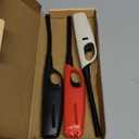 Refillable Butane Candle Lighters, 3 Pack Multi-Purpose Reusable Lighter with Soft Flame for Candle Camping Fireplace Party BBQ Grill(No Fuel)