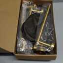 Brushed Gold 6 Pieces Bathroom Hardware Accessories Set Gold Towel Bar Set,Modern Towel Holder Set for Bathroom,Stainless Steel Towel Rack Set Wall-Mounted 23.6 Inch