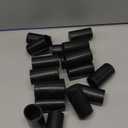 20 Pcs No Glow Christmas Bulbs Light Caps Compatible with C9 LED String Lights Rubber String Lights Caps Soft Christmas Blackout Light Cap Covers