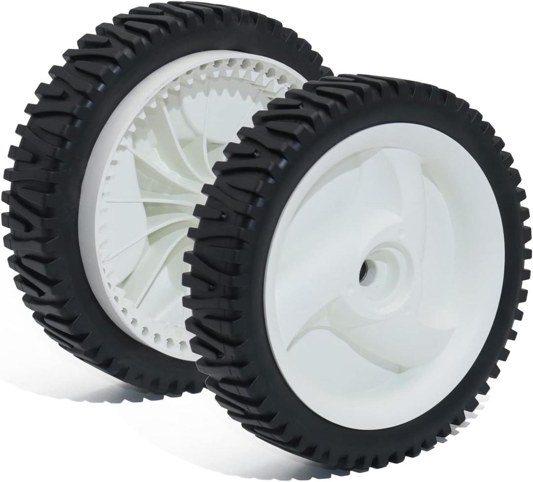 CheeMuii 532403111 Lawn Mower Front Wheels 2 Pcs 8" Push Mower Front Drive Wheels Replace for 532403111 194231x460 401274X460 532402657