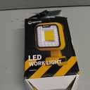 20V LED Work Light for Dewalt: 90W 9000LM 8" Portable Battery Powered Lights, 3 Modes Integrated Spotlight & Floodlight with USB & Type-C and Low Voltage Protection Ideal for Workshop (No Battery)