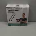 Twister Arm Trainer, Adjustable Chest & Arm Workout Equipment for Men & Women with 6 Springs (30-120 lbs) & 3 Resistance Bands, Home Workout Equipment and Forearm Trainer with Poster & Storage Bag