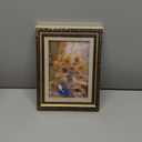 HappyHapi 5x7 Picture Frame, Vintage Picture Frames for Wall or Tabletop Display, Gold Photo Frame for Wall Decor Retro Home Decor, 1 Pack