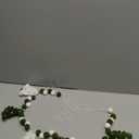 Christmas Felt Garland 3D Coquette Xmas Tree Pom Ball Banner Holiday Decorative Hanging Bunting Garland for Home Mantel Fireplace Window Wall Decor(Green White,Classic Tree)