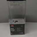 OXO Good Grips Pet POP Container  6.0 Qt/5.7 L with Half Scoop, Ideal for up to 6.5lbs of Dog Food or 4.5lbs of Cat Food, Airtight Dog and Cat Food Storage Container, BPA Free, Clear
