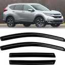 Window Rain Guards Compatible 2017-2022 Honda CR-V 4PC Window Visors Vent Shade Deflector 17-22 CRV