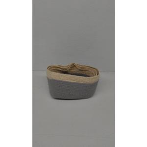 Knitted Baskets Set of 3