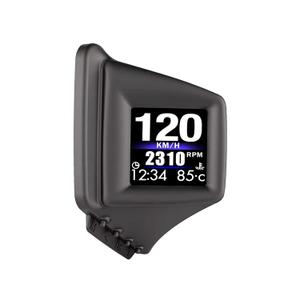 Head Up Display, Car HUD P8, OBDII & GPS Dual System, The 1st Model in The Market Can be Installed on A-Pillar Trim, Only works on most 2008+ cars