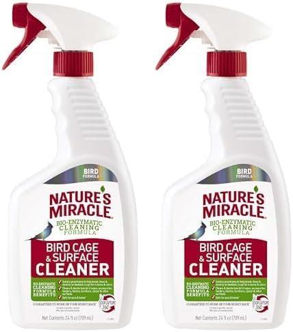 Nature's Miracle Bird Cage & Surface Cleaner (Pack of 2)