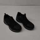 Skechers Men's Qtr Cut-Out Slip-On W/Air-Cooled Memory Foam, 9.5, Black
