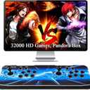 GWALSNTH 32000 in 1 Pandora Box 60S Arcade Games Console, Plug and Play Video Game,1280X720 Display,Search/Save/Hide/ Pause,1-4 Players