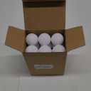 KOFULL Foam Golf Practice Balls, 24 Pack Realistic Feel and Limited Flight Training Balls for Indoor or Outdoor, White Soft Practice Golf Balls for Backyard