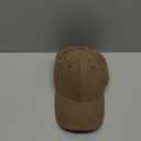 Women Men Vintage Faux Suede Baseball Cap Classic Suede Leather Adjustable Plain Hat Fall Winter