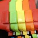 15PCS Rainbow Stepping Balance Beam Stones for Kids Toddlers - Indoor & Outdoor Sensory Toys for Outside Play Games,With Light Up&Music Non-Slip Jumping Blocks for Obstacle Course Boy Girl Gifts