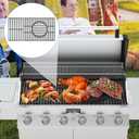 17.7" Cooking Grate Replacement Parts for Monument Grills 77352, 77352MB, Denali 605, Grill Grate for Monument Grill Replacement Parts, A105 & A101 Replacement for Monument Grill Accessories