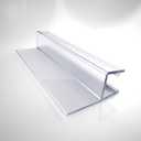 DreamLine Clear Vinyl Seal 76" Length, 309F-10, for 10 Glass Shower Door, 63014100-1930