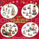 Christmas Advent Calendar 2025, 6 in 1 Building Blocks, 24 Days Countdown Calendar Toys for Kids, Christmas Building Toys Party Favors, Kids Christmas Gifts for Boys & Girls