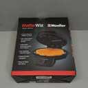 Mueller Heart 5 Waffle Maker, Norwegian Waffle Iron, Adjustable Browning Control & Nonstick, Cool Touch Handle, Easy to Clean, Small Kitchen Appliances