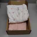 2-Pack Baby Sleep Sacks, Zipper Wearable Blanket-0.5TOG Organic Cotton,Lightweight,Soft Cozy Infant Sleeping Sack 3-6 months,Easy to Wear Small Newborn Transition Swaddles Sleepsacks(Butterflies, S)