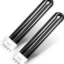 BAIMNOCM 2 Pack 10.2 Inches 24W B24B Replacement Black Bulb Light for Stinger BK300,BK310,BK500,BK510