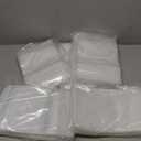 Spartan Industrial - 7 X 8 (1000 Count) 2 Mil Clear Reclosable Zip Plastic Poly Bags with Resealable Lock Seal Zipper